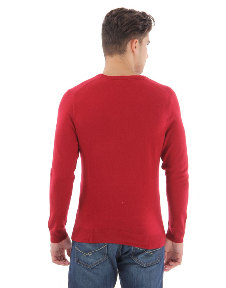 U.S. Polo Association Casual Wear Solid Men Sweater